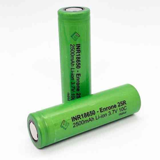 Аккумулятор Li-ion 18650 2500mAh 3.7V, Green Q50/500 Полтава