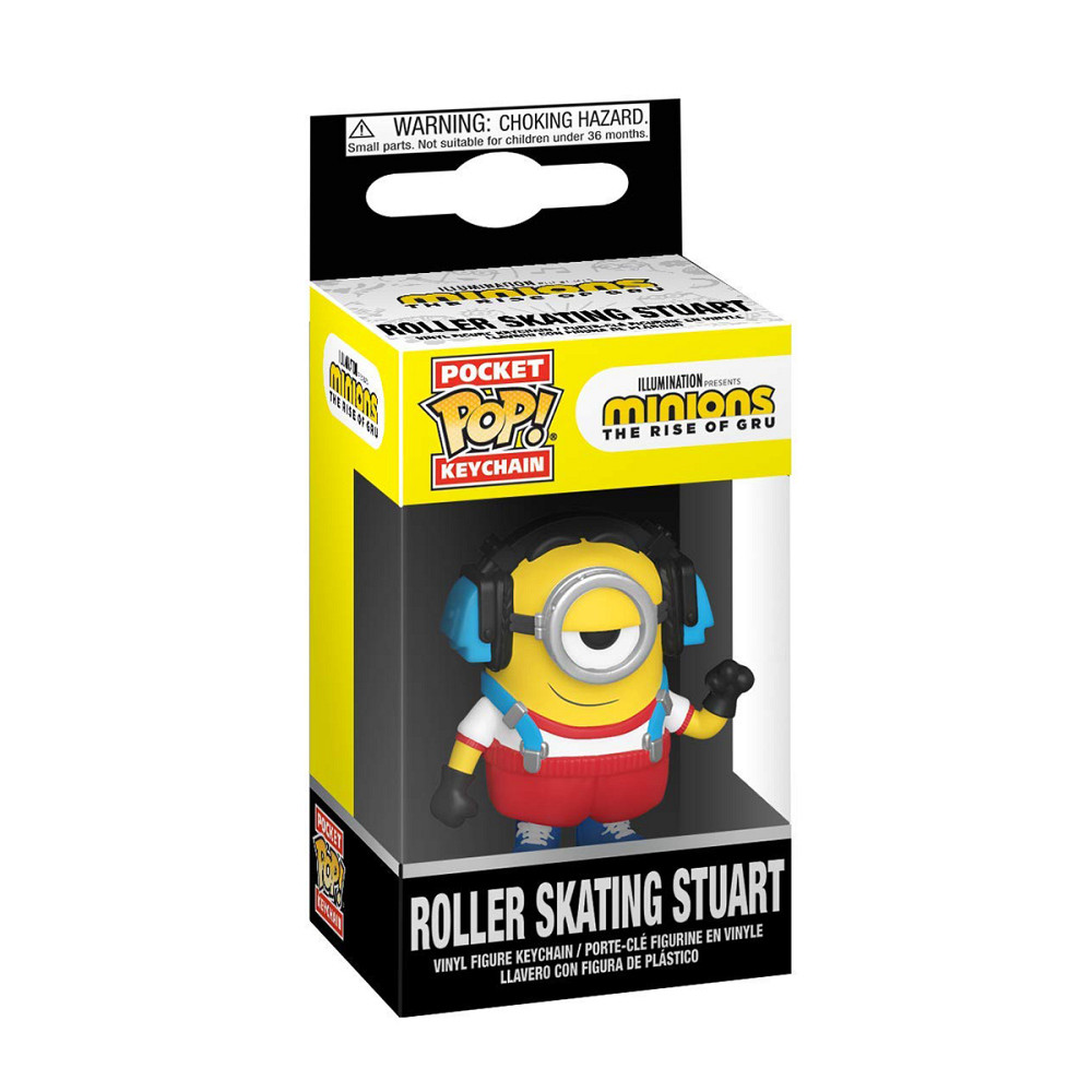 Ігрова фігурка на кліпсі Funko POP! серії Посіпаки 2 - Стюарт на роликах Дніпро - фото 1