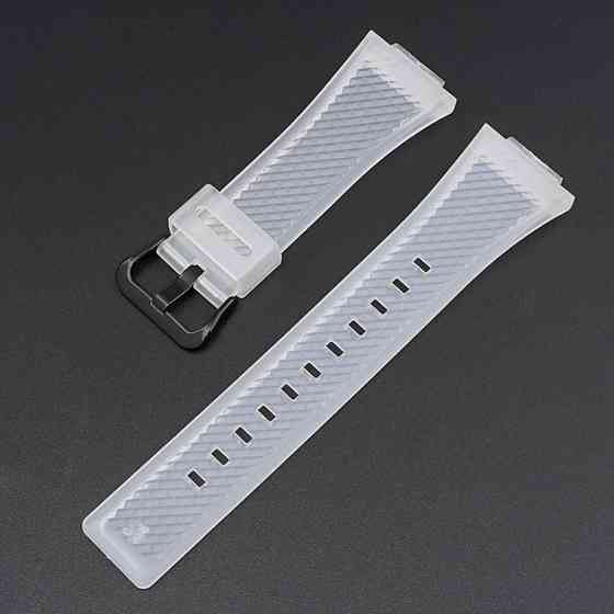 Ремінець для Casio G-Shock GA-100/110 Transl BK SBR Київ