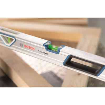 Рівень Bosch 60см, 3 капсули, алюмінієвий корпус, отвори для руки (1.600.A01.6BP) Вінниця