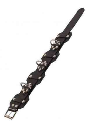 Нашийник VIP Leather Collar, Black Sex Aura Київ