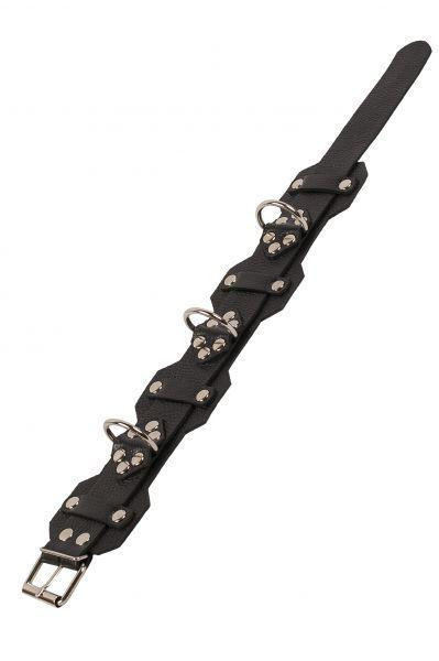 Ошейник VIP Leather Collar, Black Sex Aura Киев - изображение 3