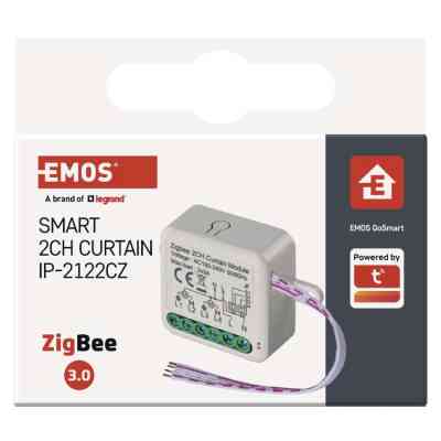 Модуль управління розумним будинком EMOS H5110 Smart Motor Control ZigBee 3.0 Dual-Channel (H5110) Вінниця