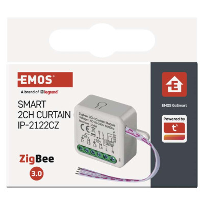 Модуль управління розумним будинком EMOS H5110 Smart Motor Control ZigBee 3.0 Dual-Channel (H5110) Вінниця - фото 3