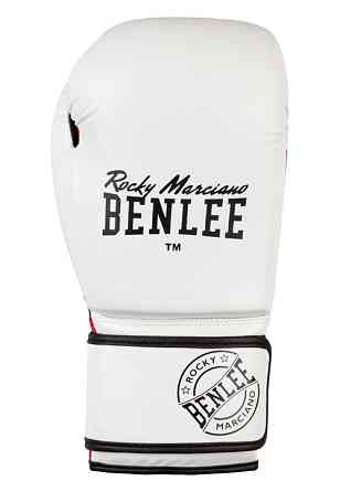 Боксерские перчатки Benlee Carlos White-Black-Red 10 oz Киев