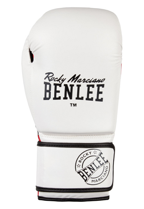 Боксерские перчатки Benlee Carlos White-Black-Red 10 oz Киев - изображение 1