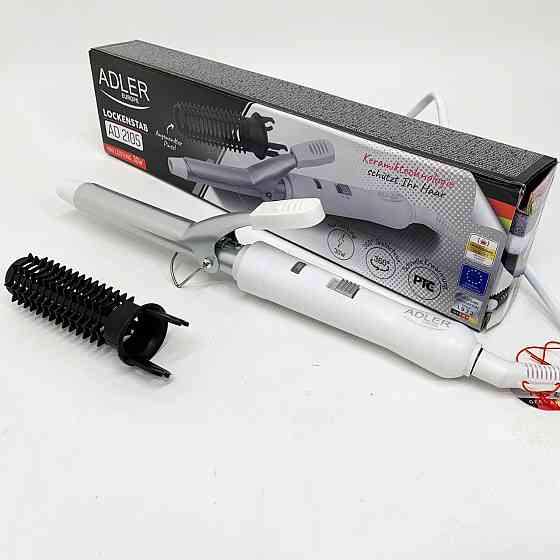 Щипцы для завивки и объема Adler AD 2105 20Вт, Утюжок для завивки волос Прибор волос VN-44 Львов