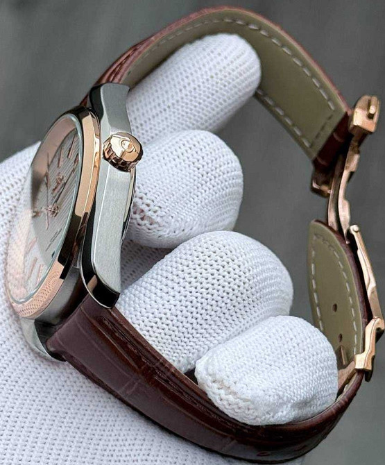 Швейцарские часы Omega Seamaster Co-Axial Gold - White Киев - изображение 3