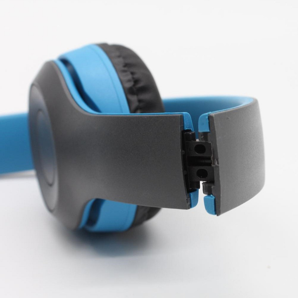 Бездротові Bluetooth-навушники з мікрофоном і Mp3 плеєром, P47, Синій/Стереогарнітура/Накладні навушники блютуз Київ - фото 8