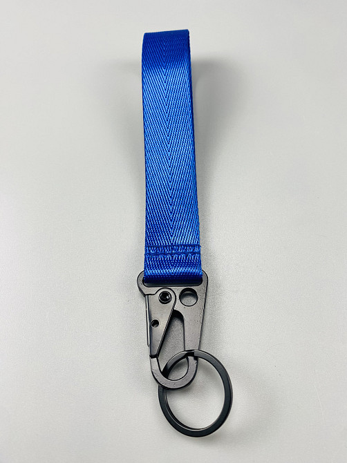 Брелок-підвіс для ключів пряжка-карабін, тримач ключів із карабіном Червоний Мукачево - фото 7