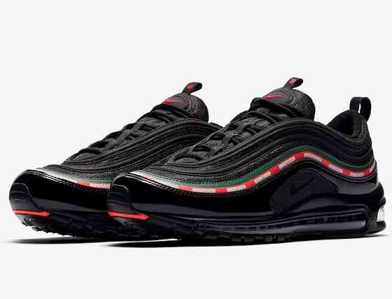 Кроссовки Nike 97 Чёрные Мужские Найк с Амотризацией (размеры: 44) Видео Обзор Днепр