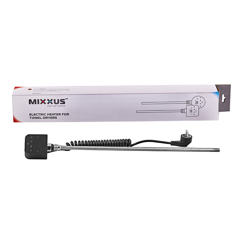 ТЕН електричний Mixxus TEH-0203 BLACK для сушарок рушників 300W (колір чорний) (MI6631) ( 23758 ) Харьков - изображение 6