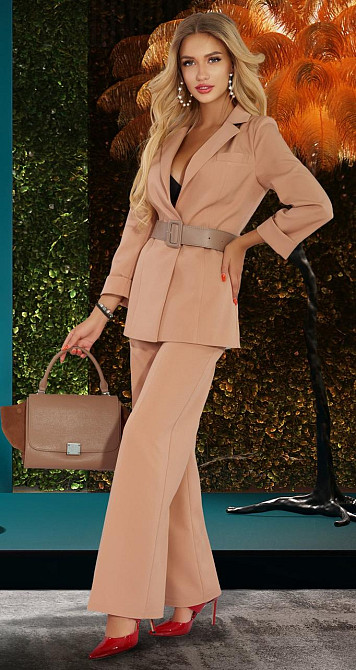 Модний брючний костюм No 4511 Київ - фото 6