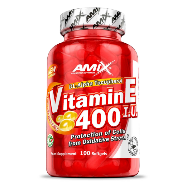 Вітамін Е Amix Nutrition Vitamin E 400 IU 100 капсул Луцьк - фото 1