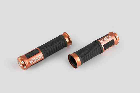 Ручки керма з алюмінію. відбійником (бронзові) (mod:Хонда) Мукачево