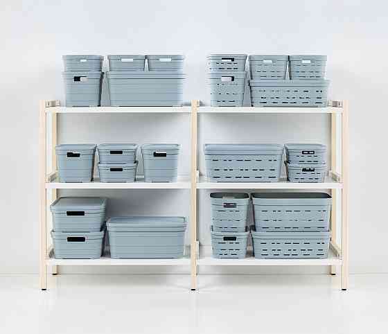 Кошик Idea Home 00639 Pyramid Blue 5 л (00639 Blue) (7180091) Київ