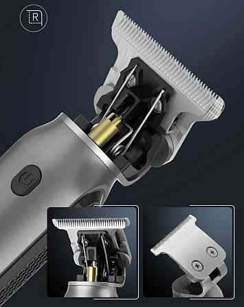 Тример для стрижки волосся окантування бороди акумулятор 1500мАгод USB Kemei KM-1757 Київ