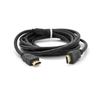 Кабель мультимедийный HDMI M to HDMI M 5.0m V1.4 1080P black Ritar (HDMI(M)/(M)V1.4-5m-94P) Винница