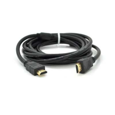 Кабель мультимедийный HDMI M to HDMI M 5.0m V1.4 1080P black Ritar (HDMI(M)/(M)V1.4-5m-94P) Винница - изображение 1
