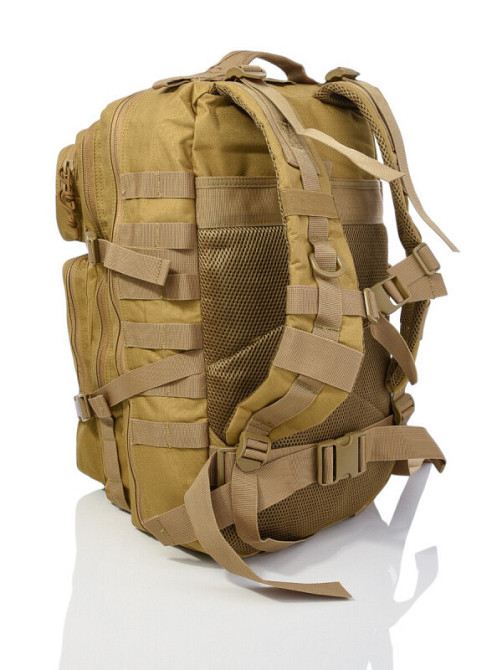 Рюкзак 48л тактический водонепроницаемый с молли Койот Одесса - изображение 11