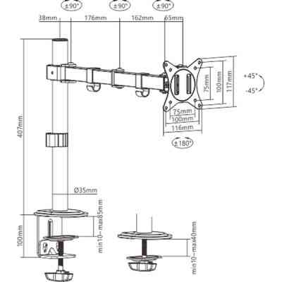 Кронштейн HiSmart HS082390 Вінниця