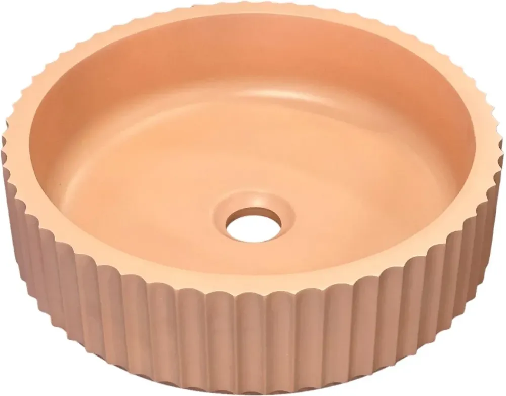 Раковина  Galatea Design Kek 39Cm Peach Pink Matt GDMC030MPP Киев - изображение 1