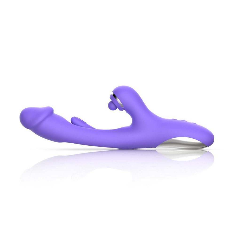 Вібратор-кролик Good Vibes Only - Tess Rabbit Vibrator with G-Spot Stimulator Sex Aura Київ - фото 3