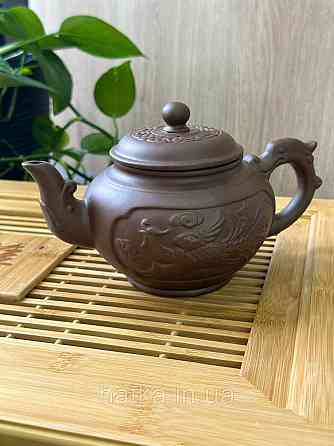 Чайник заварювальний ісинська глина 700 мл "Чжуняо-Фенікс" світлий Т2563 Київ