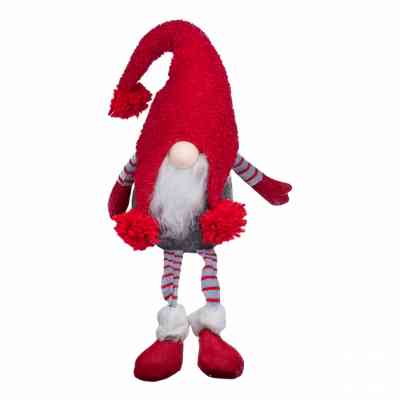 Прикраса декоративна YES! Fun Гном новорічний 50 см, червоного кольору (973617) Вінниця
