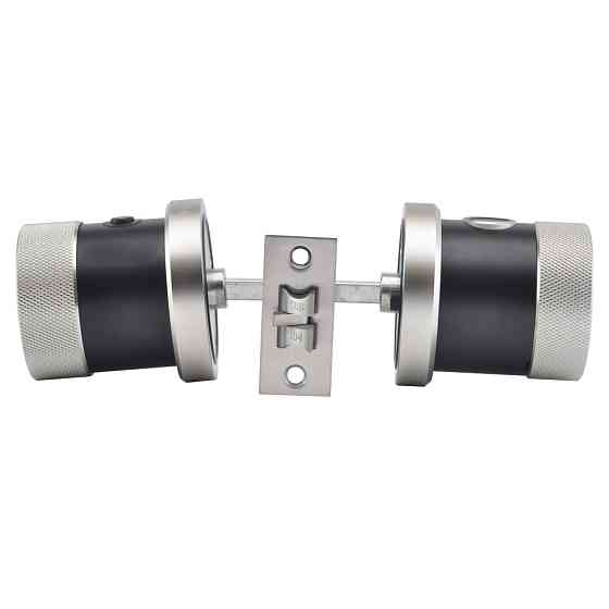 Замок біометричний автономний Trinix TRL-5106BTF Silver з Bluetooth, зчитувачем відбитків пальців і карт Mifare (65-00022) Киев