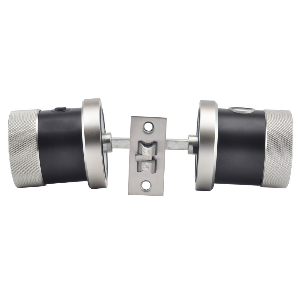 Замок біометричний автономний Trinix TRL-5106BTF Silver з Bluetooth, зчитувачем відбитків пальців і карт Mifare (65-00022) Киев - изображение 3