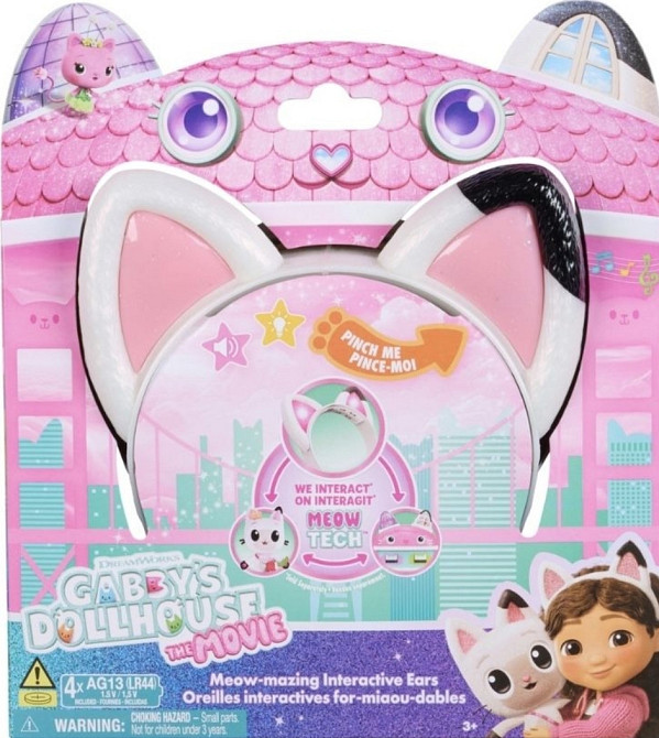 Новинка Інтерактивні нявкотячі вушка Габбі Будинок Габі Габбі. Харків - фото 3