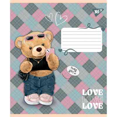 Зошит Yes You are cute А5 24 аркушів лінія (767897) Вінниця