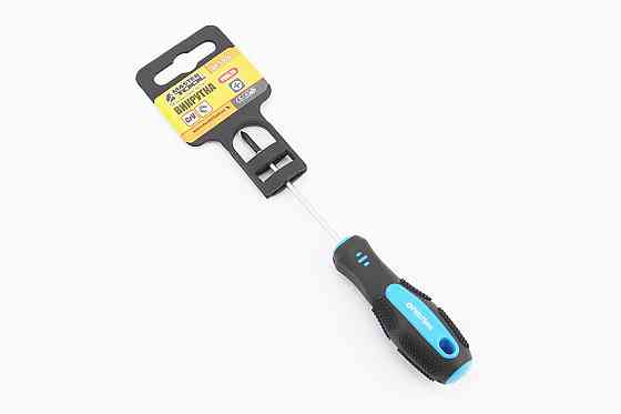 Викрутка магнітна хрестова PH0x 75мм ручка з TPR покриттям 48-5075 Київ