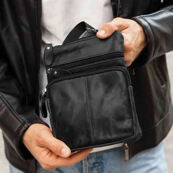 Органайзери сумка-барсетка через плече, Чоловіча сумка-барсетка для чоловіка, Комфортний месенджер SZ-98 Івано-Франківськ