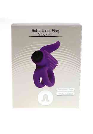 Ерекційне кільце Adrien Lastic Bullet Lastic Ring з вібрацією Sex Aura Київ