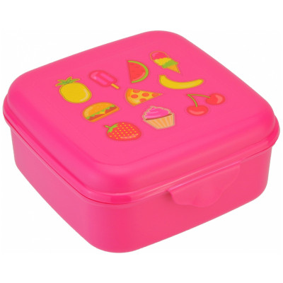 Ланч-бокс дитячий Economix FOOD 850 мл, малиновий (E98397) Вінниця - фото 1