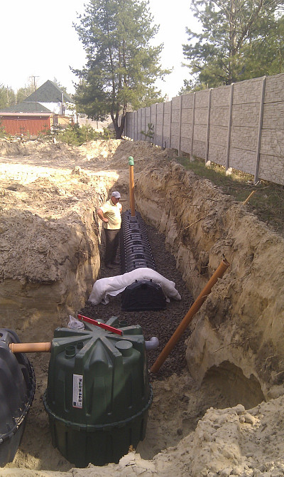 Септик для каналізації Hercules Graf (Німеччина) 1.6 м3 Київ - фото 3