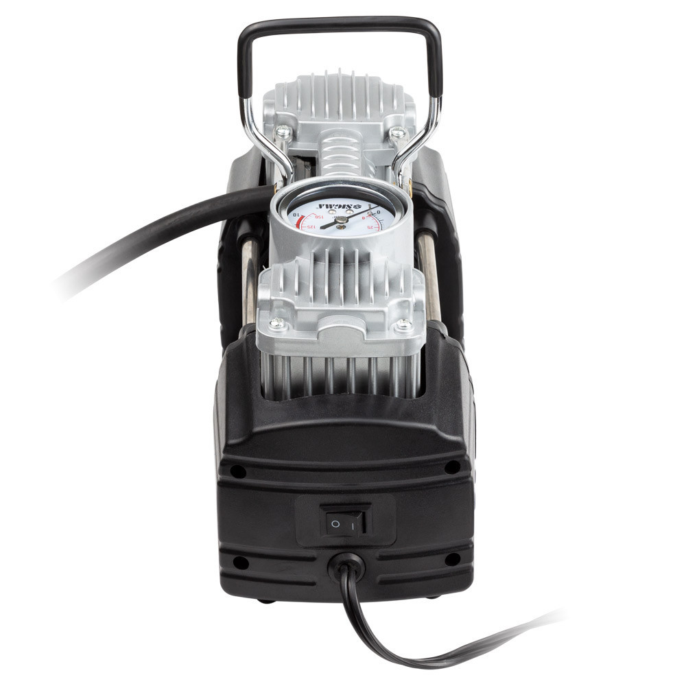 Компресор автомобільний 12 В 300 Вт 25 А 60 л/хв 10бар сумка перехідник на клеми SIGMA (6170281) Київ - фото 8