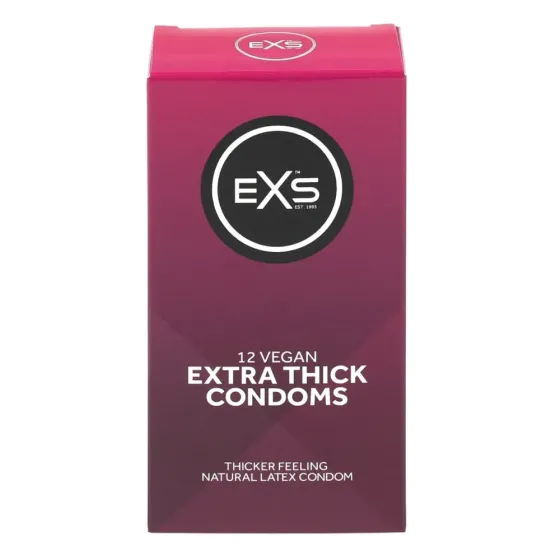 Презервативи - EXS Extra Thick, 12 шт. Sex Aura Київ