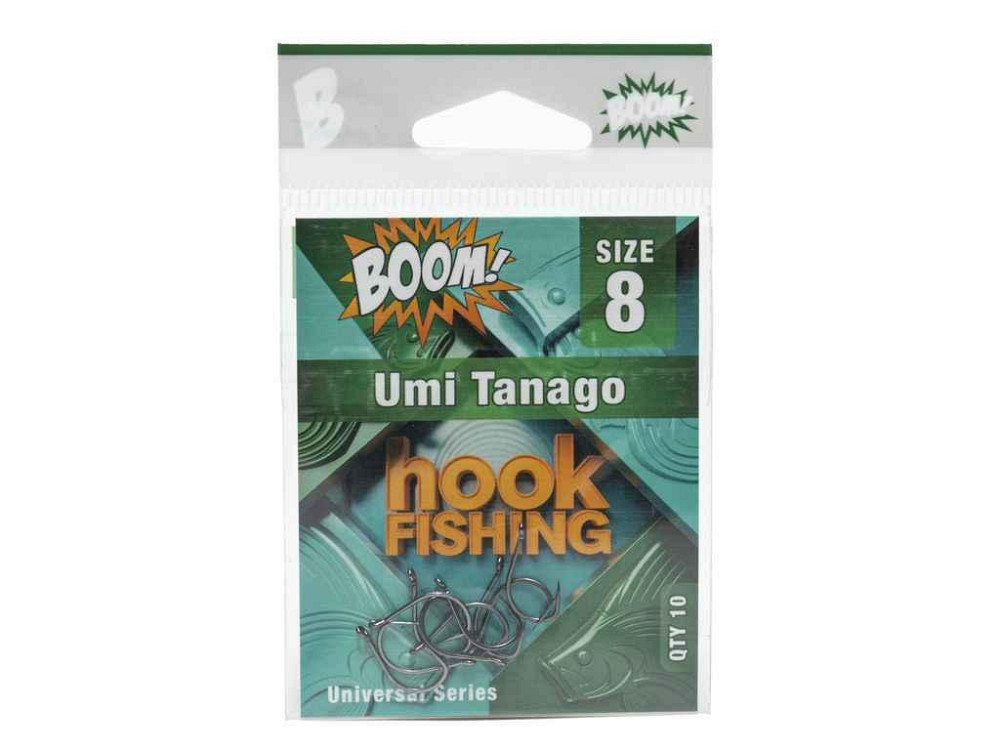 Гачок для мирної риби Umi Tanago №8 (10 шт/уп) (BN) ТМ BOOM Київ - фото 1