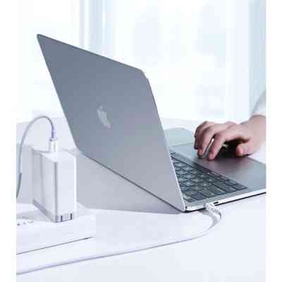 Дата кабель USB-C to USB-C 1.5m US264 18W ABS Cover White Ugreen (60519) Винница