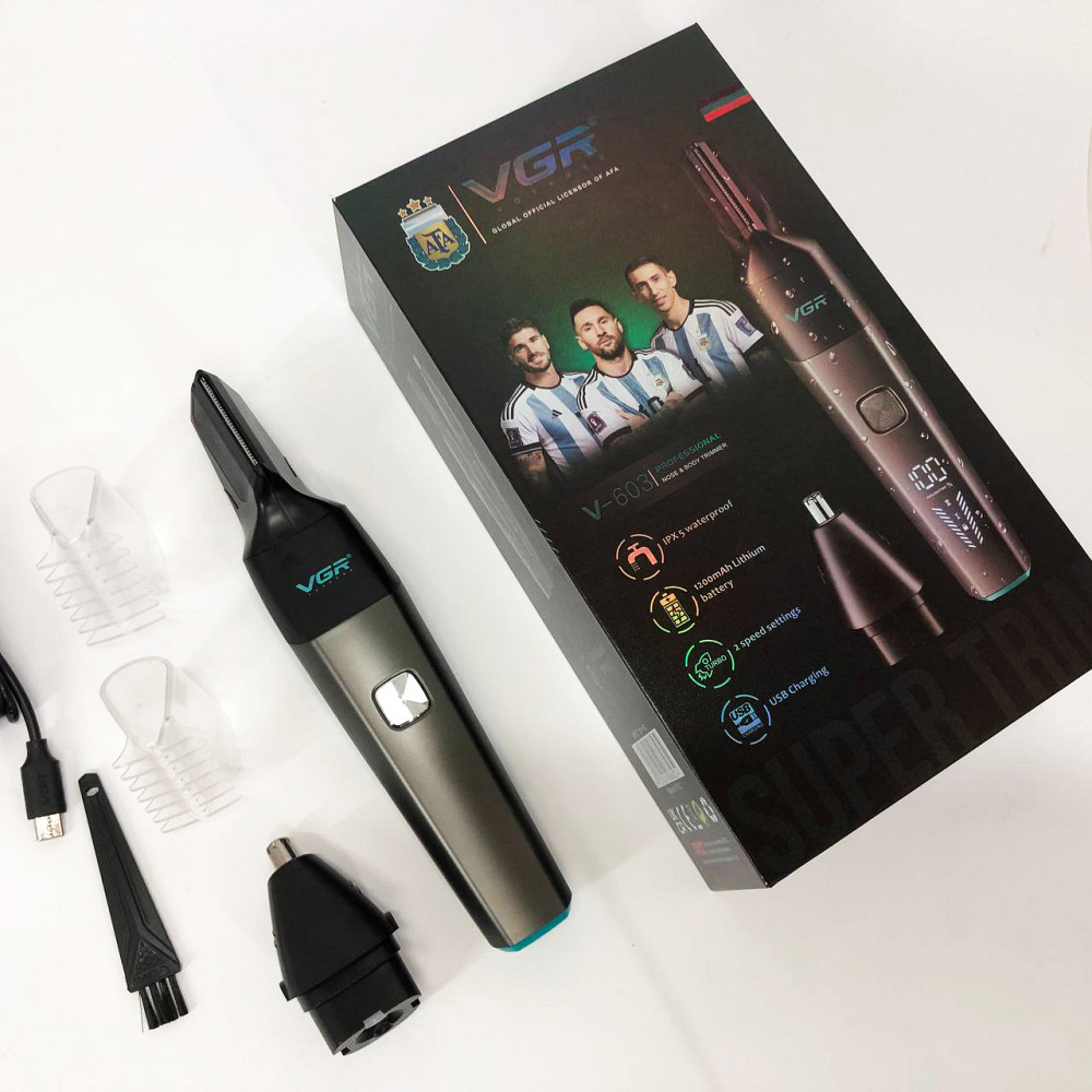 Тример для носа тример для бороди VGR 2 до 1 V-603 носа і вух хорошої якості CU-35 Івано-Франківськ - фото 7