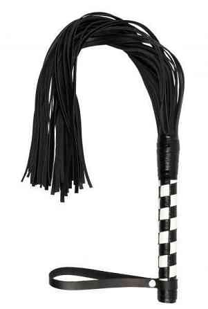 Флогер Premium Leather Flogger кожа Sex Aura Київ