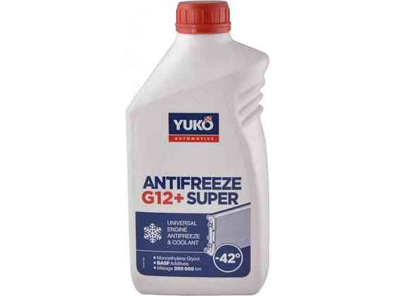 Антифриз ANTIFREEZE-40 (Super G12 CARBOXYLATE) красный 1кг ТМ Yuko Solmir Киев