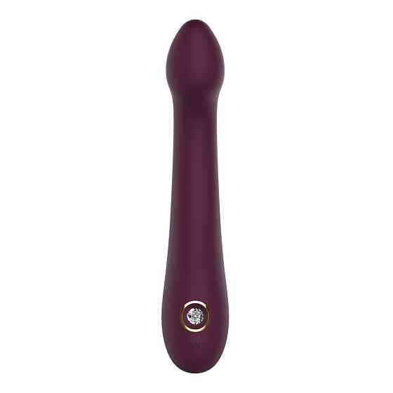Вибратор для точки G Dream Toys Essentials со стразом, бордо, 21,8 × 3,6 см Sex Aura Киев