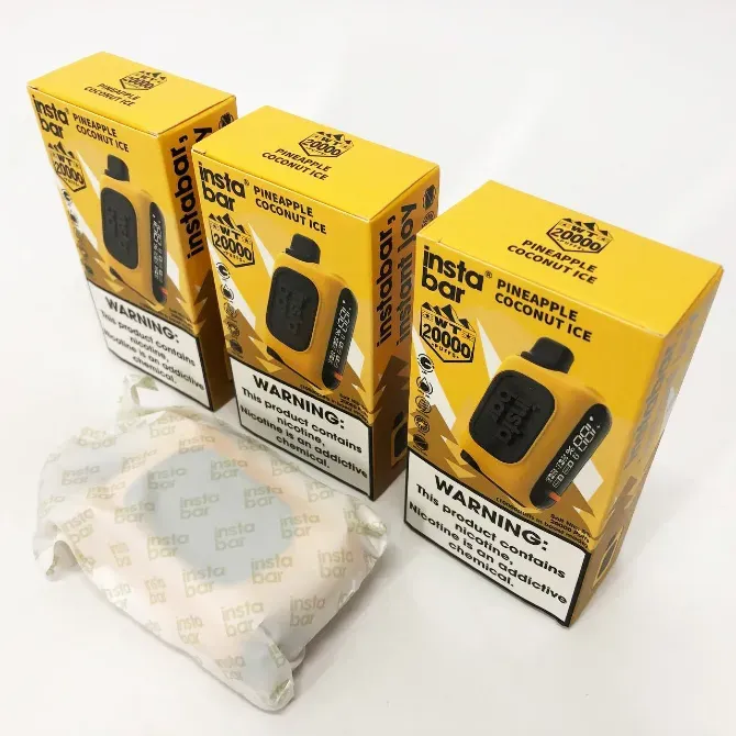 • Ананас кокос зі льодом • Сигарета InstaBar WT 20000 тяг Київ - фото 3