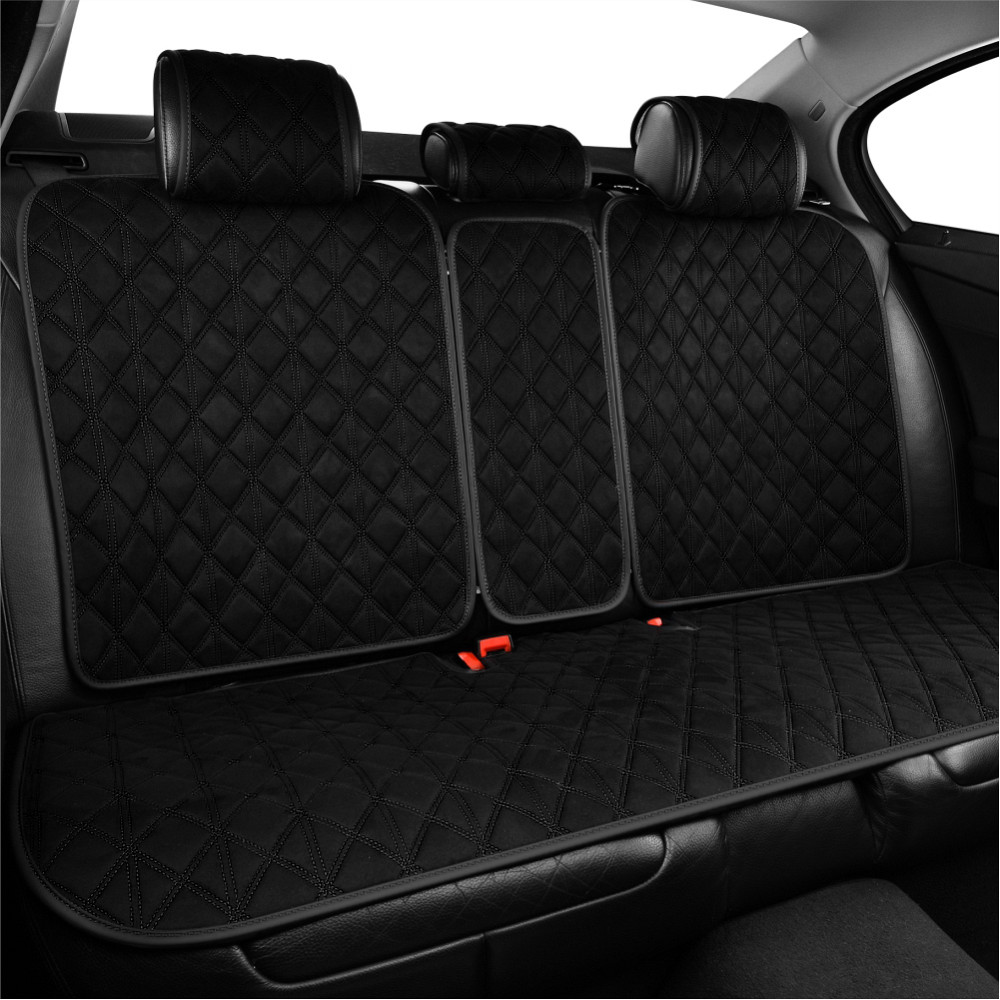 Комплект преміум накидок для сидінь CarLife Nitro, black Львів - фото 5
