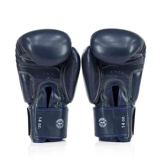 Боксерські рукавиці Fairtex BGV27 Blue 16 унцій (бинти в комплекті) Кам'янське