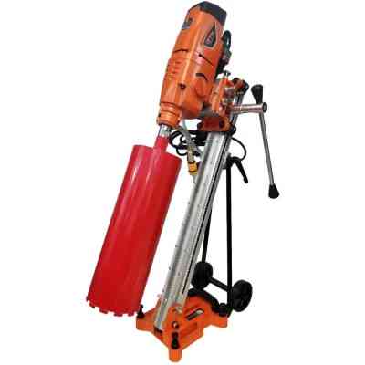 Свердлильний верстат GTM бурильна установка DK-250/2 4,8 кВт 500об/хв зі стійкою та нахилом 45° (DK-250/2/45) Вінниця